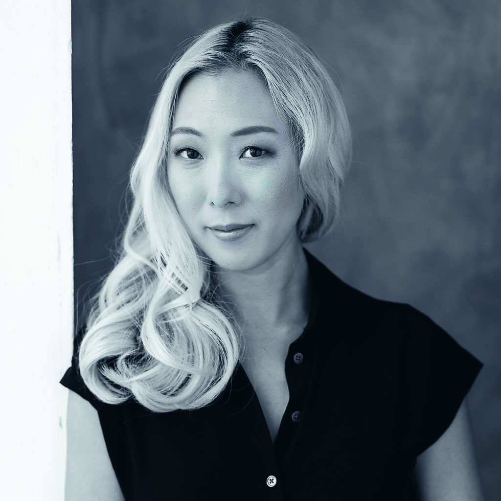 Photograph of illustrator Rebecca Sunnu Choi
