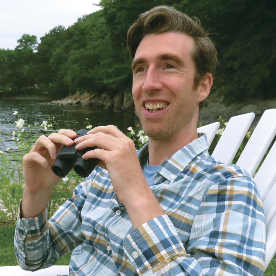 Photograph of writer Adam H. Callaghan