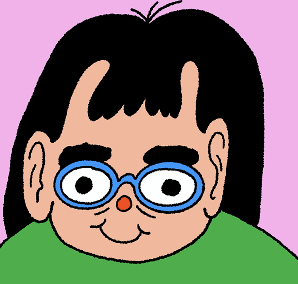 Portrait illustration of Frankie Gutierrez