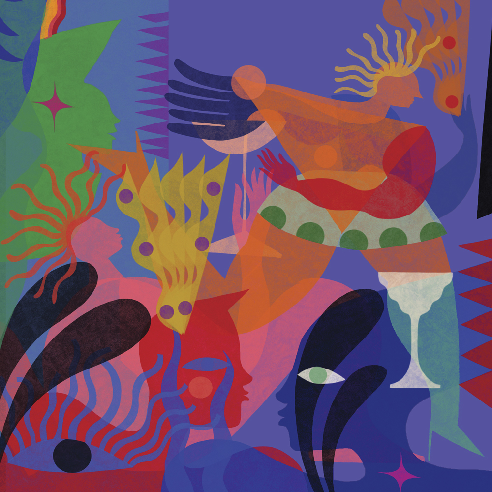 Cover art from Winter 2024 Issue of Full Pour