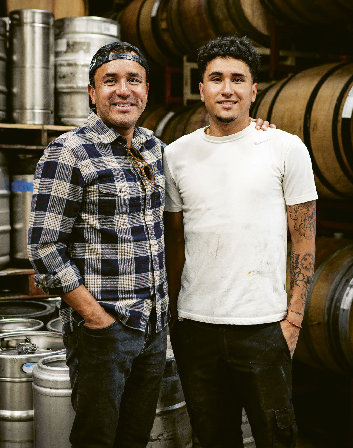 Photograph of Gerardo Espinosa and his son, Gerardo